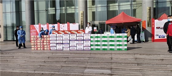 盛大钢构爱心捐赠